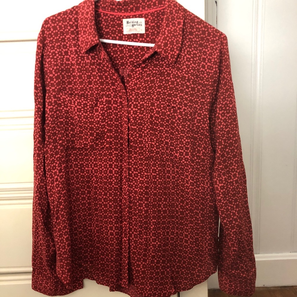 Holding Horses Blouse size large